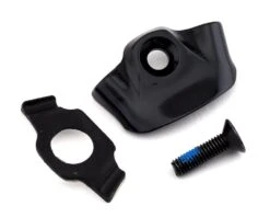Specialized Epic Carbon Downtube Exit Port Cover (Black) (w/ Bolt)