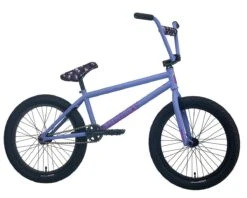 Sunday Street Sweeper BMX Bike (20.75" Toptube) (Matte Blue-Lavender) (Jake Seeley) (Freecoaster) (Right Hand Drive)