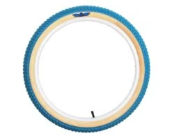 SE Racing Cub BMX Tire (Blue/Tan) (20" / 406 ISO) (2.0") (Wire) -Two Wheel Haven se ti cub2020 bl 2