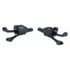 Microshift MarvoLT Xpress Trigger Shifters (Black) (Pair) (2/3 X 9 Speed) (Shimano Compatible)