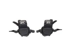 Microshift R8 Flat Bar Road Trigger Shifters (Black) (Pair) (2/3 X 8 Speed) (Shimano Compatible)