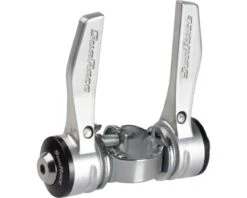 Sunrace SLR30 Clamp-On Shifters (Silver) (Pair) (2/3 X 7 Speed) (28.6mm Clamp)