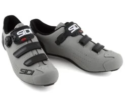 Sidi Alba 2 Road Shoes (Black/Grey) (45) -Two Wheel Haven srs al2 bkgy 450 3