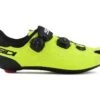 Sidi Genius 10 Road Shoes (Black/Flo Yellow) (42)