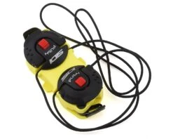 Sidi Shot/Tiger Double Tecno-3 Push Closure System (Yellow/Black) (Half Pair)