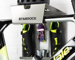Stasdock Wall Mounted Bike Hanger (Deep Silver) -Two Wheel Haven stdk ds 3