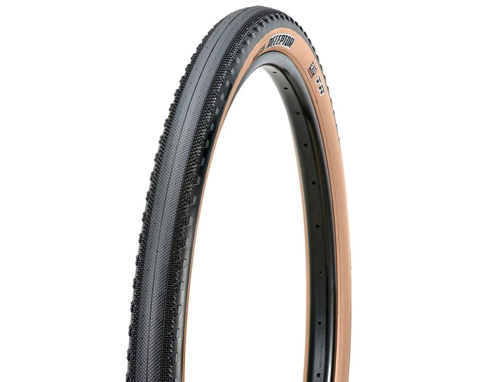 Maxxis Receptor Tubeless Gravel Tire (Tan Wall) (700c / 622 ISO) (40mm) (Folding) (Dual/EXO) 1 Maxxis Receptor Tubeless Gravel Tire (Tan Wall) (700c / 622 ISO) (40mm) (Folding) (Dual/EXO)