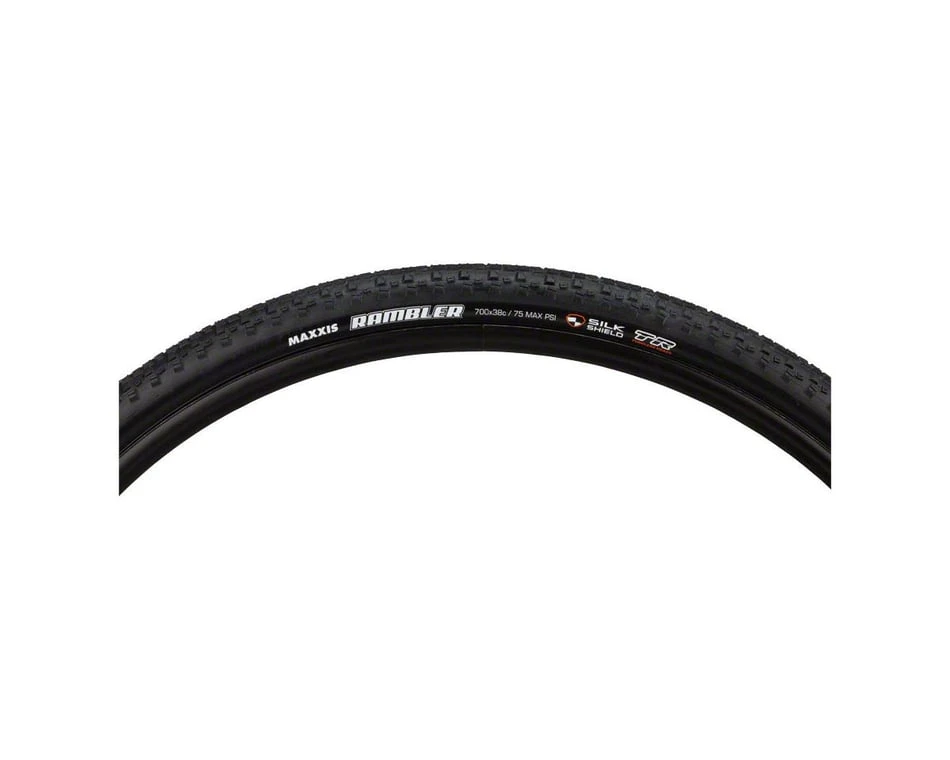 Maxxis Rambler Tubeless Gravel Tire (Black) (Folding) (27.5" / 584 ISO) (1.5") (Dual/SilkShield) 1 Maxxis Rambler Tubeless Gravel Tire (Black) (Folding) (27.5" / 584 ISO) (1.5") (Dual/SilkShield)