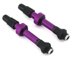 Industry-nine Industry Nine Tubeless Presta Valve Stems (Purple) (40mm)