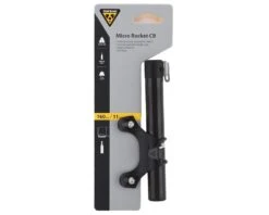 Topeak Micro Rocket Carbon Mini Pump (Black) (Presta Only) -Two Wheel Haven tmr cb 2