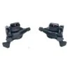 Microshift TS71 Thumb-Tap Trigger Shifters (Black) (Pair) (3 X 8 Speed) (Shimano Compatible)