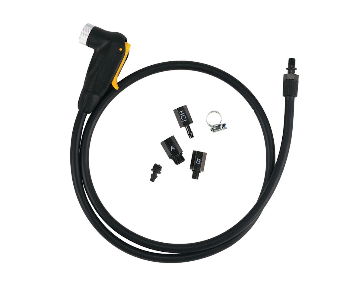 Topeak SmartHead Presta/Schrader Valve Upgrade W/ 38" Hose (Retrofits Most Pumps) 1 Topeak SmartHead Presta/Schrader Valve Upgrade W/ 38" Hose (Retrofits Most Pumps)