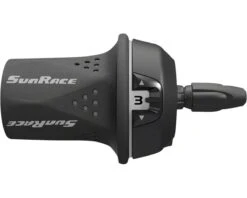 Sunrace M21 Twist Shifters (Black/Grey) (Left) (3x)