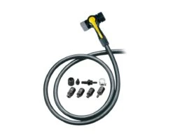 Topeak TwinHead Schrader/Presta Valve Adaptor W/ 38" Hose