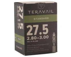 Teravail 27.5"+ Inner Tube (Presta) (Removable Core) (2.8 - 3.0") (32mm) -Two Wheel Haven tu6749 2