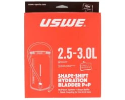 USWE Shape-Shift Hydration Bladder W/ Tube (Clear) (2.5-3L) -Two Wheel Haven v 101201 4