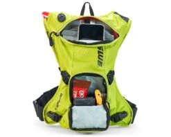 USWE Outlander 3 Hydration Pack W/ Elite Bladder (Crazy Yellow) (1.5L Bladder) -Two Wheel Haven v 2031002 2