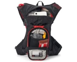 USWE MTB Hydro 3 Hydration Pack W/ Elite Bladder (Black/Red) (2L Bladder) -Two Wheel Haven v 2033130 3