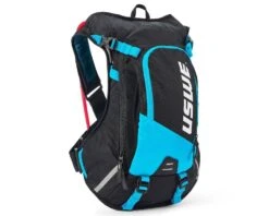 USWE MTB Hydro 12 Hydration Pack W/ Elite Bladder (Black/Blue) (3L Bladder)