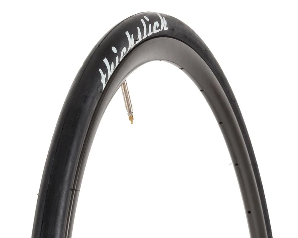 WTB Thickslick Tire (Black) (Wire) (700c / 622 ISO) (25mm) (Comp) 1 WTB Thickslick Tire (Black) (Wire) (700c / 622 ISO) (25mm) (Comp)