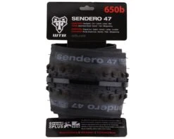 WTB Sendero Road Plus TCS Tire (Black) (650b / 584 ISO) (47mm) (Folding) (Dual DNA/Road TCS) 7 WTB Sendero Road Plus TCS Tire (Black) (650b / 584 ISO) (47mm) (Folding) (Dual DNA/Road TCS) -Two Wheel Haven w010 0826 3