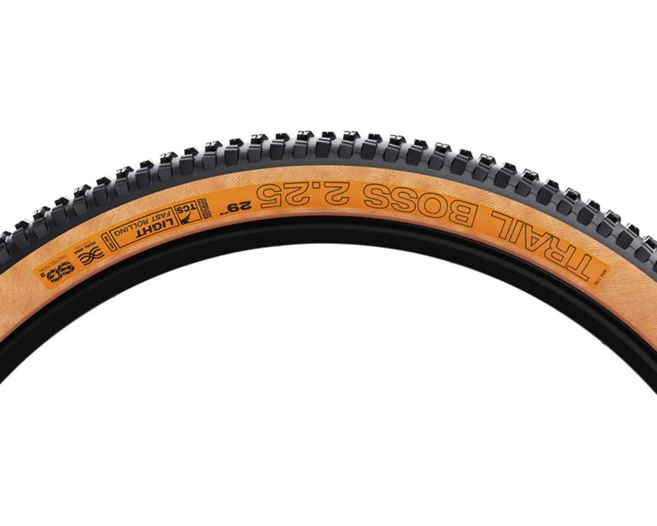 WTB Trail Boss Tubeless Mountain Tire (Tan) (29" / 622 ISO) (2.25") (Light/Fast Rolling) (Folding) (Dual DNA/SG2) 3 WTB Trail Boss Tubeless Mountain Tire (Tan) (29" / 622 ISO) (2.25") (Light/Fast Rolling) (Folding) (Dual DNA/SG2) - Image 3