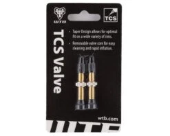 WTB Brass TCS Tubeless Valves (Brass) (Pair) (34mm)