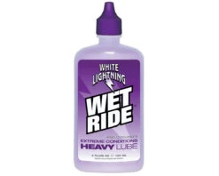 White Lightning Wet Ride Chain Lube (Bottle) (4oz)