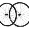 Campagnolo® Campagnolo Levante Carbon Gravel Wheelset (Black) (Shimano/SRAM) (12 X 100, 12 X 142mm) (700c / 622 ISO) (Centerlock) (Tubeless)
