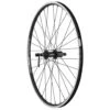 Quality Wheels Value Rim Brake Rear Wheel (Black) (Shimano/SRAM) (QR X 135mm) (26" / 559 ISO)