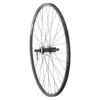 Quality Wheels Value Double Wall Series Disc/Rim Rear Wheel (Black) (Shimano/SRAM) (QR X 135mm) (700c / 622 ISO) (Centerlock)