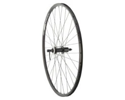 Quality Wheels Value Double Wall Series Disc/Rim Rear Wheel (Black) (Shimano/SRAM) (QR X 135mm) (700c / 622 ISO) (Centerlock)