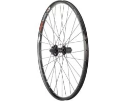 Quality Wheels Value Double Wall Series Disc Rear Wheel (Black) (Shimano/SRAM) (QR X 135mm) (26" / 559 ISO) (6-Bolt) (Tubeless)