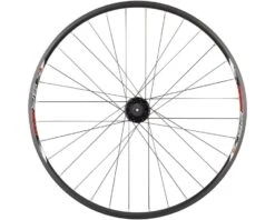 Quality Wheels Value Double Wall Series Disc Rear Wheel (Black) (Shimano/SRAM) (QR X 135mm) (26" / 559 ISO) (6-Bolt) (Tubeless) -Two Wheel Haven we8609 2