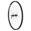 Quality Wheels Deore/DH19 Mountain Front Wheel (Black) (QR X 100mm) (26" / 559 ISO)
