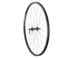 Quality Wheels Deore/DH19 Front Wheel (Black) (QR X 100mm) (700c / 622 ISO)